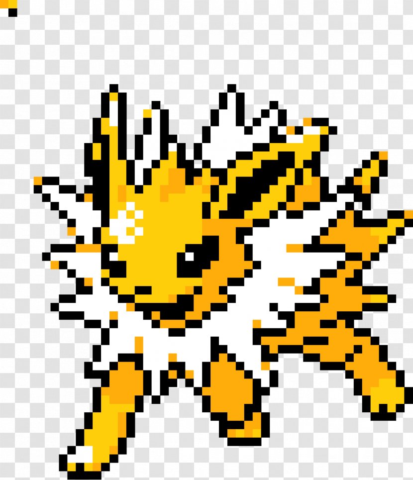 Pokémon Yellow Pixel Art Gold And Silver - Charmander Transparent PNG
