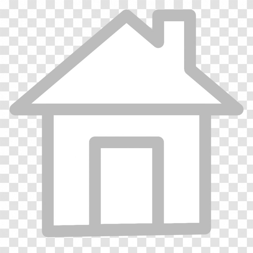 House Black And White Building Clip Art Transparent PNG