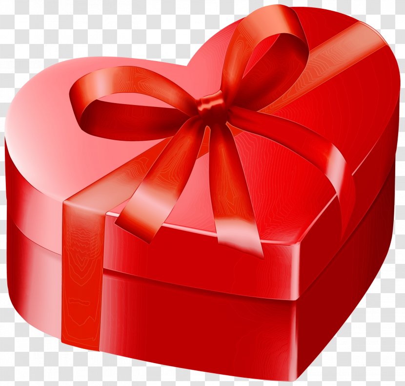 Valentines Day Ribbon - Present - Praline Love Transparent PNG