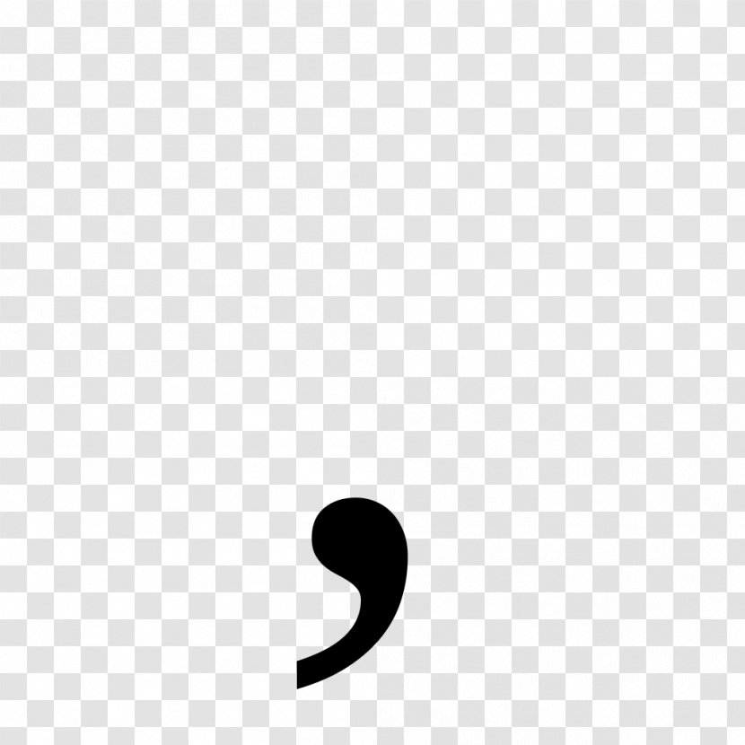 Serial Comma Punctuation Sentence Full Stop Transparent PNG