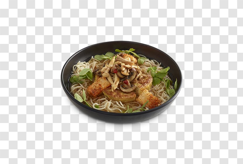 Asian Cuisine Ramen Chinese Noodles Yakisoba Japanese - Fried - Coriander Transparent PNG