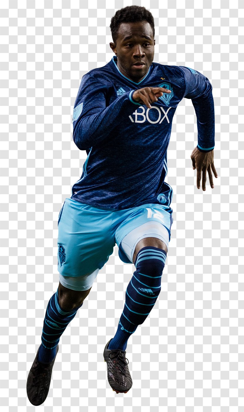 Seyi Adekoya Seattle Sounders FC Football Player Jersey - Sports Equipment - Five Transparent PNG