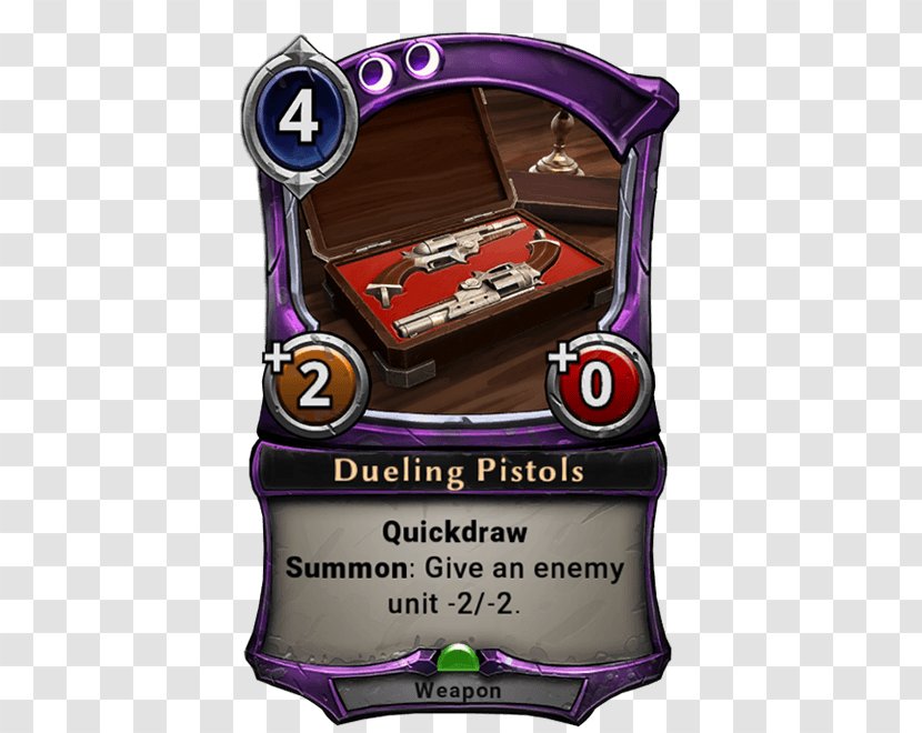 Eternal Playing Card Game Magic: The Gathering - Play - Dueling Pistols Transparent PNG