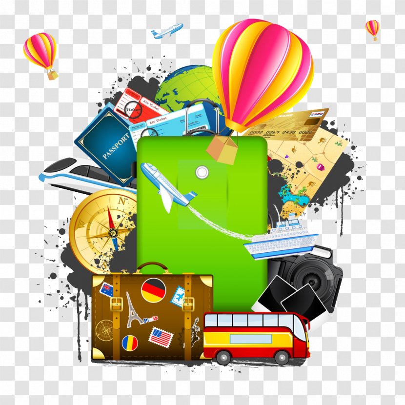 Air Travel Royalty-free Illustration - Shutterstock - With Suitcase Transparent PNG