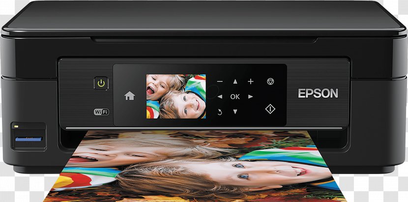 Multi-function Printer Epson Expression Home XP-442 Inkjet Printing Image Scanner - Material Transparent PNG