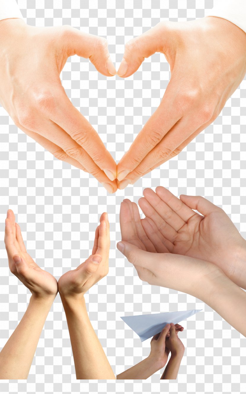 Hand Gesture Heart Transparent PNG