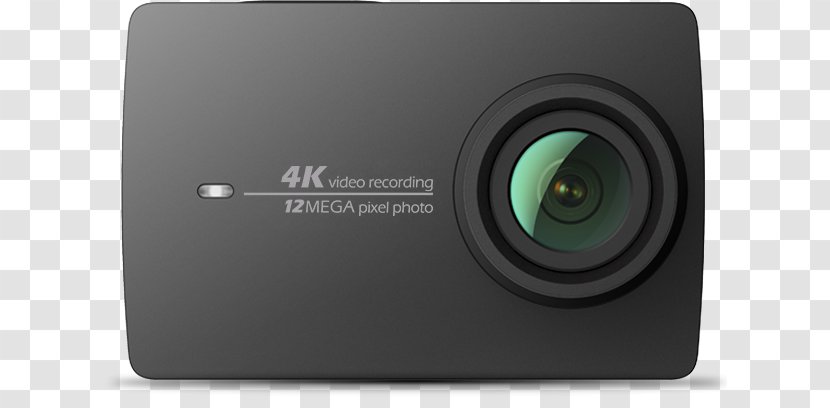 YI Technology 4K Action Camera Resolution Xiaomi Yi GoPro - Sjcam Transparent PNG