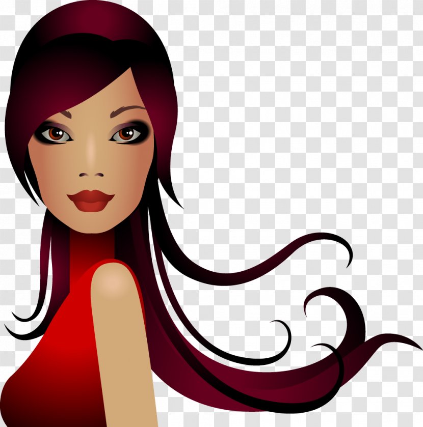 Long Hair Artificial Integrations Skin - Tree - Women Transparent PNG