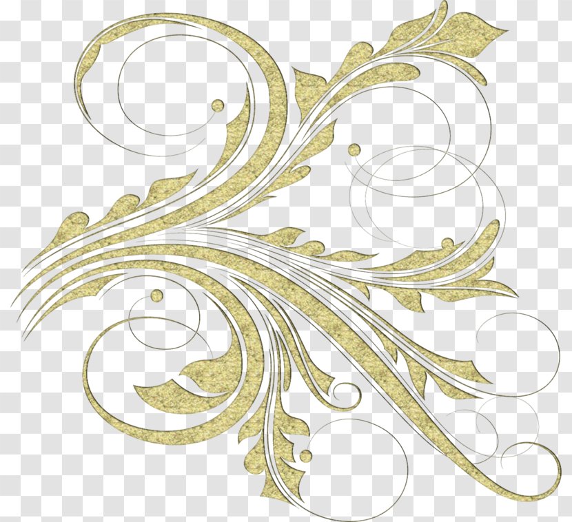 Body Jewellery White - Plant Line Art Transparent PNG