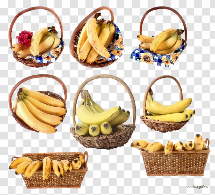 Banana Food Gift Baskets - Basket Transparent PNG