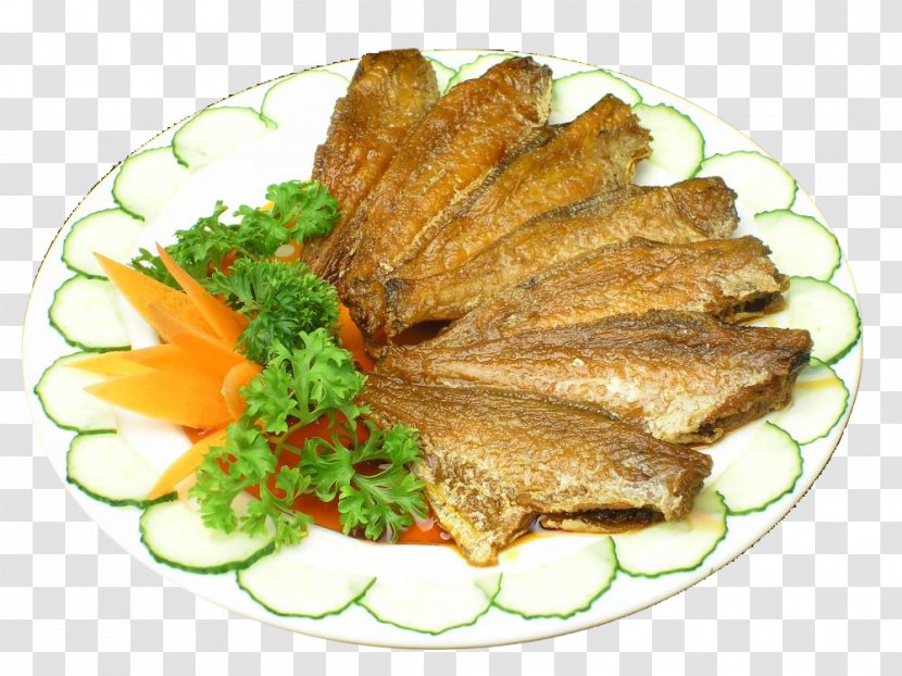 Fried Fish Kipper Seafood Fry - Braised Consumption Of Children Transparent PNG