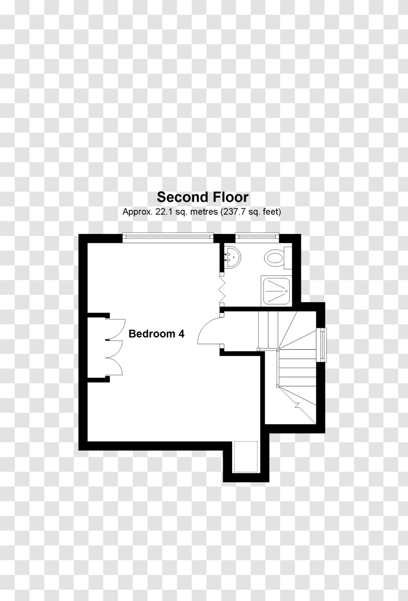 Floor Plan Brand Line Angle - Area Transparent PNG