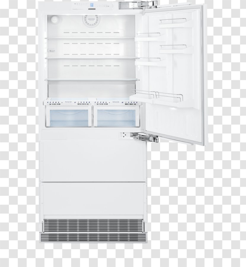 Refrigerator Liebherr Group PremiumPlus ECBN 5066 BioFresh NoFrost Freezers - Cast Iron Transparent PNG