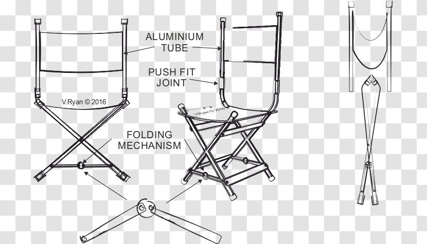 Folding Chair Table Dining Room Mechanism - Fashion Transparent PNG