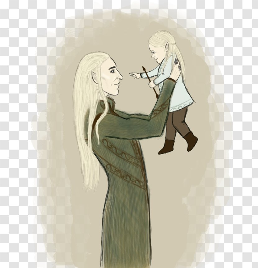 Thranduil Legolas Tauriel Elrond Galadriel - Heart - Elf Transparent PNG