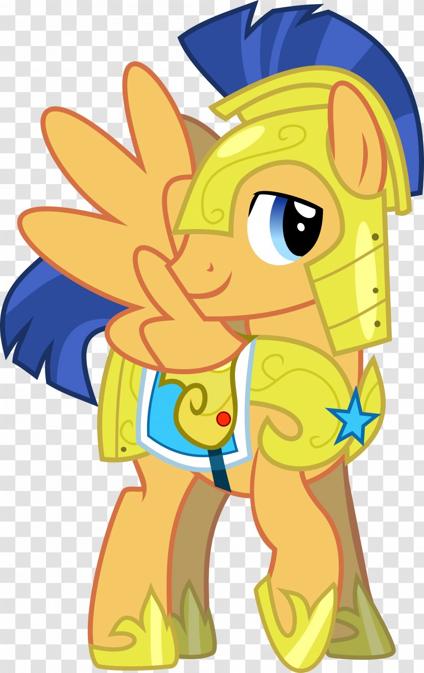 Twilight Sparkle Flash Sentry Rainbow Dash Pony Rarity - Yellow - My Little Transparent PNG