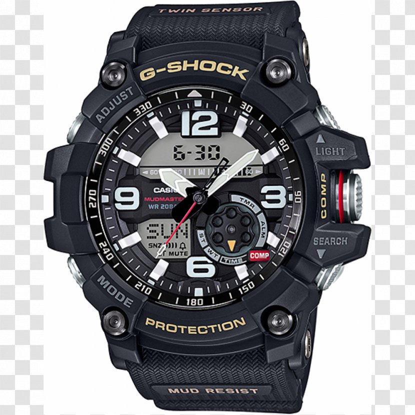 Master Of G G-Shock Casio Shock-resistant Watch - Brand Transparent PNG