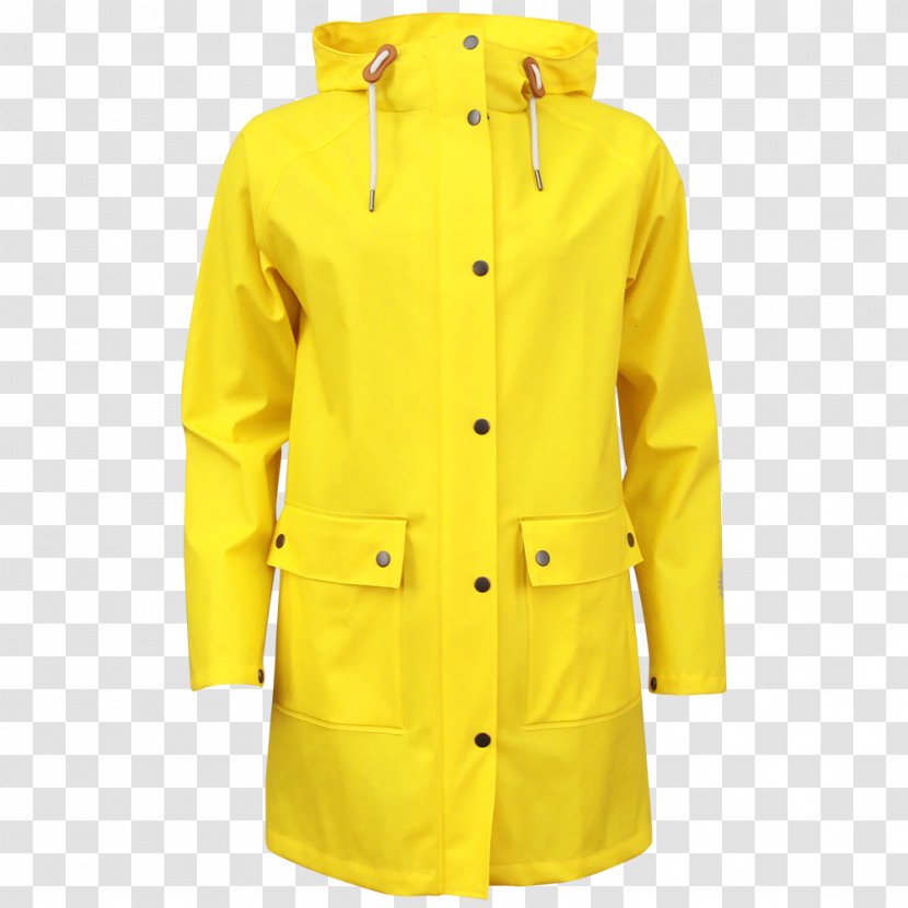 Raincoat Jacket Daunenjacke Hood Pocket - Coat Transparent PNG