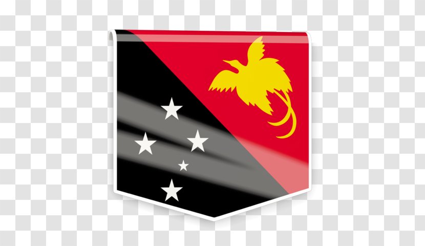 Flag Of Papua New Guinea Sandaun Province National - Royaltyfree - Label Transparent PNG