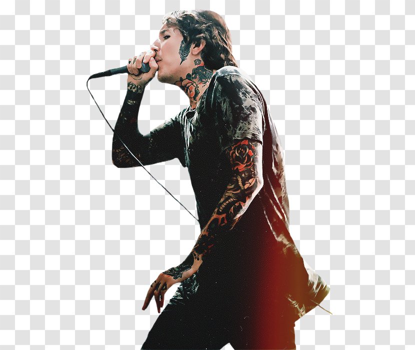 Oliver Sykes Bring Me The Horizon Sleeve Tattoo Ink - Silhouette - Flash Transparent PNG