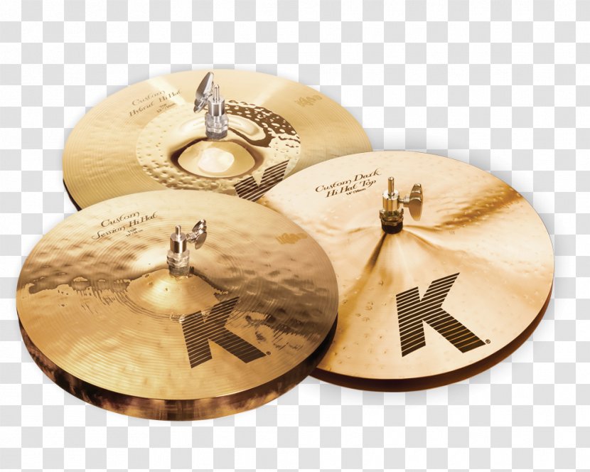 Hi-Hats Avedis Zildjian Company Crash Cymbal Drums - Watercolor Transparent PNG