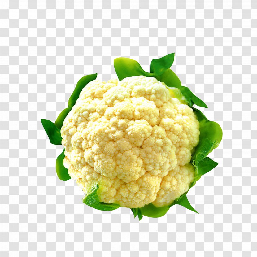 Cauliflower Vegetarian Cuisine Cruciferous Vegetables Fruit - Food Transparent PNG