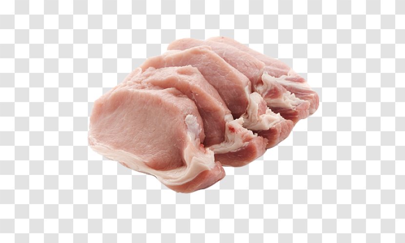Back Bacon Pork Chop Ham Meat - Flower Transparent PNG