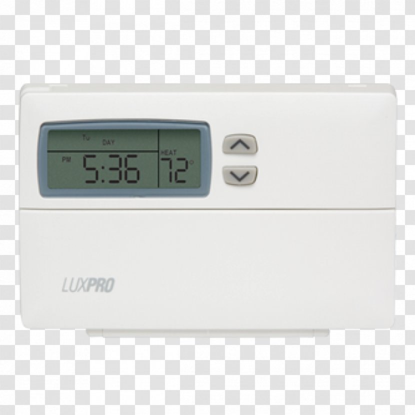 Programmable Thermostat Lux Products Smart Humidifier - Duct Transparent PNG