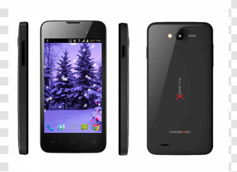 Firmware Android KitKat Symphony Xplorer ZV Mobile Phones - Telephony Transparent PNG
