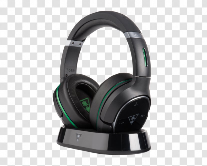 Xbox 360 Wireless Headset Turtle Beach Elite 800X Noise-cancelling Headphones - Sound Transparent PNG