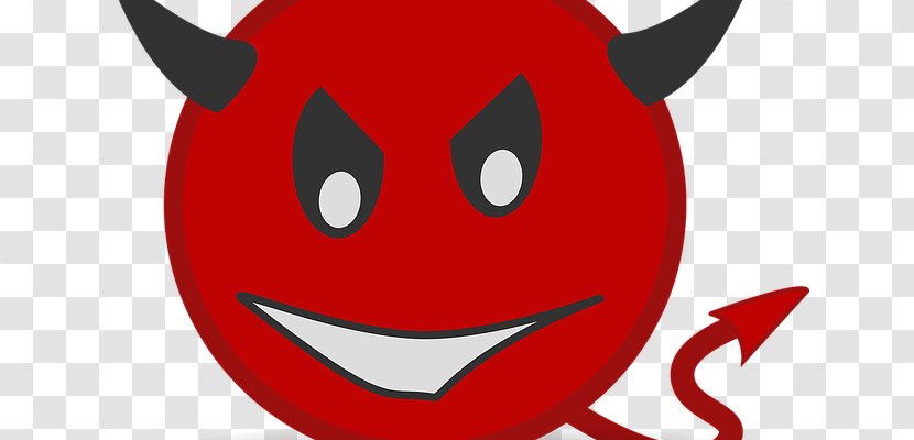Devil Lucifer Satan Emoji Shoulder Angel - Smiley Transparent PNG