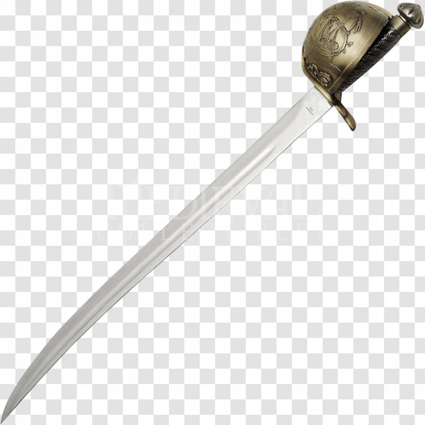 Cutlass Viking Sword Piracy Sabre - Cold Steel - Medieval Transparent PNG