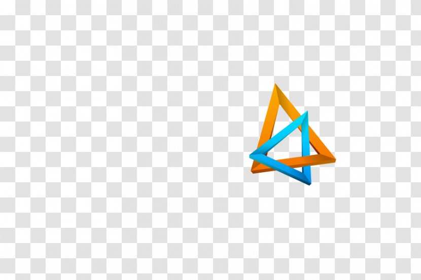 Logo Triangle - Superimposed Border Transparent PNG