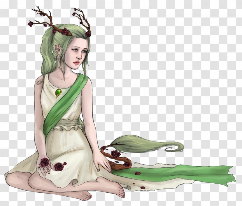 Figurine Legendary Creature - Fictional Character - Dying Rose Transparent PNG