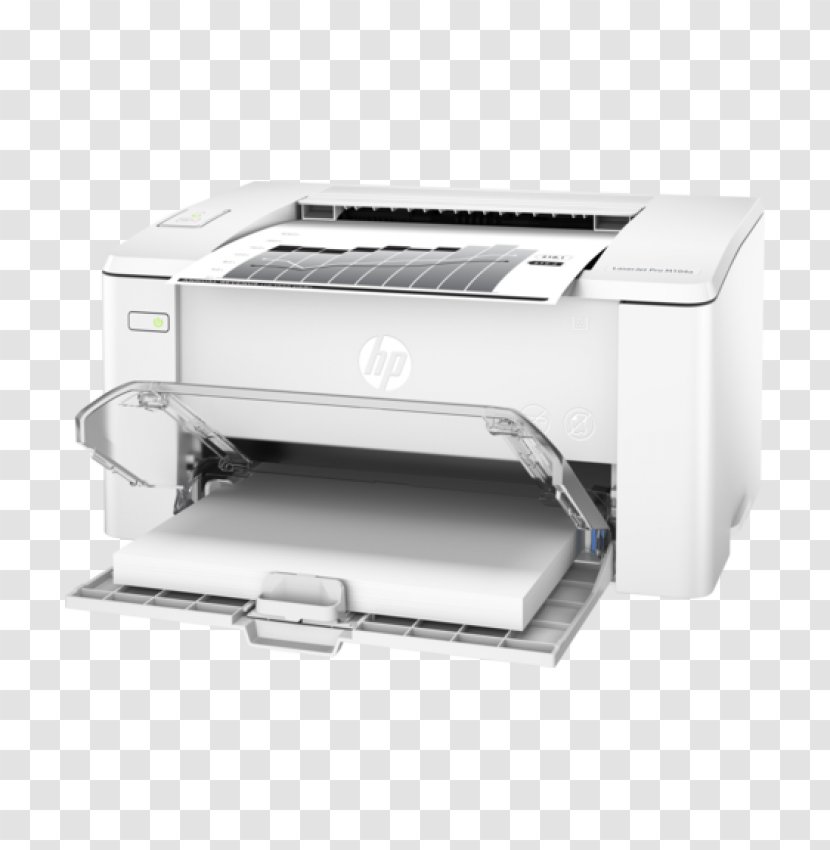 Hewlett-Packard HP LaserJet Monochrome Laserjet Printer Pro M102A Laser Printing - Hewlett-packard Transparent PNG
