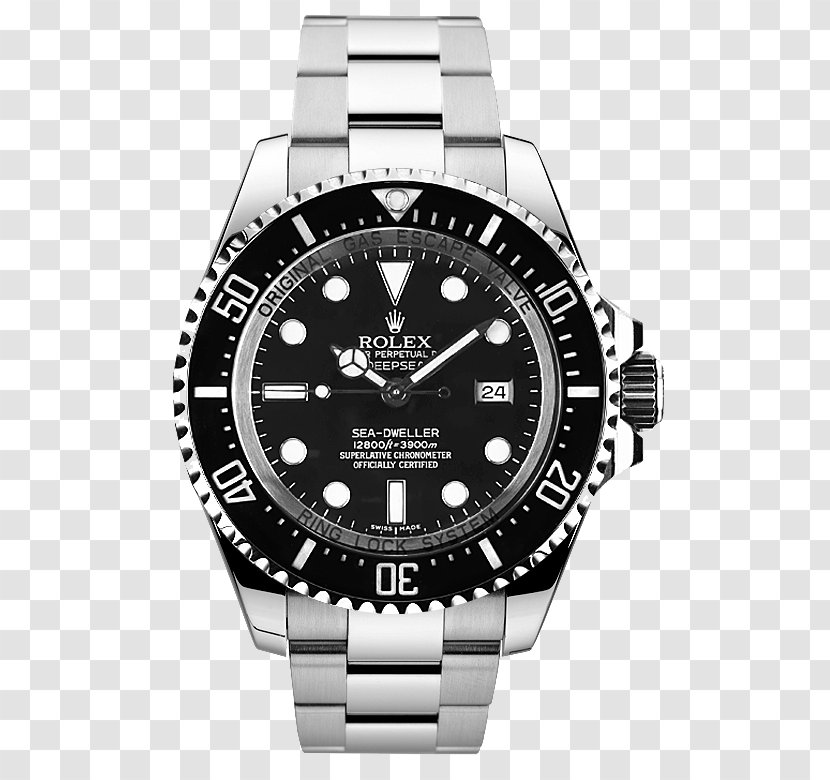 Rolex Submariner Sea Dweller Datejust Daytona - Jewellery - Watch Transparent Image Transparent PNG