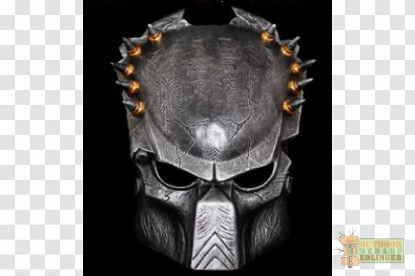 Predator Alien Mask Masquerade Ball Costume - Headgear - Arnold Schwarzenegger Transparent PNG