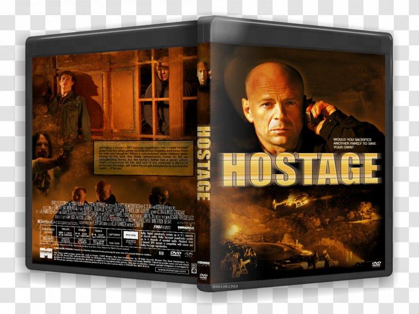 Bruce Willis Film - M - Hostage Transparent PNG