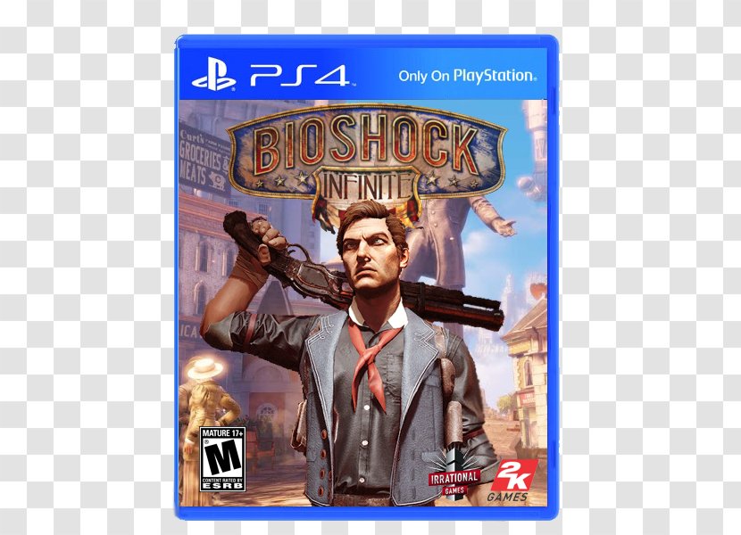 BioShock Infinite BioShock: The Collection 2 Video Game - Playstation 4 - Cd Cover Design Transparent PNG