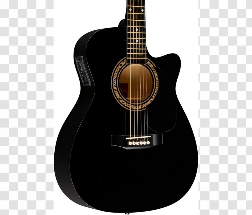 Dreadnought Acoustic-electric Guitar Cutaway Acoustic - Flower Transparent PNG