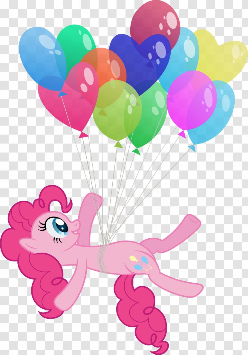 Pinkie Pie Balloon DeviantArt Female Fan Art - Baby Toys - Floating Balloons Transparent PNG