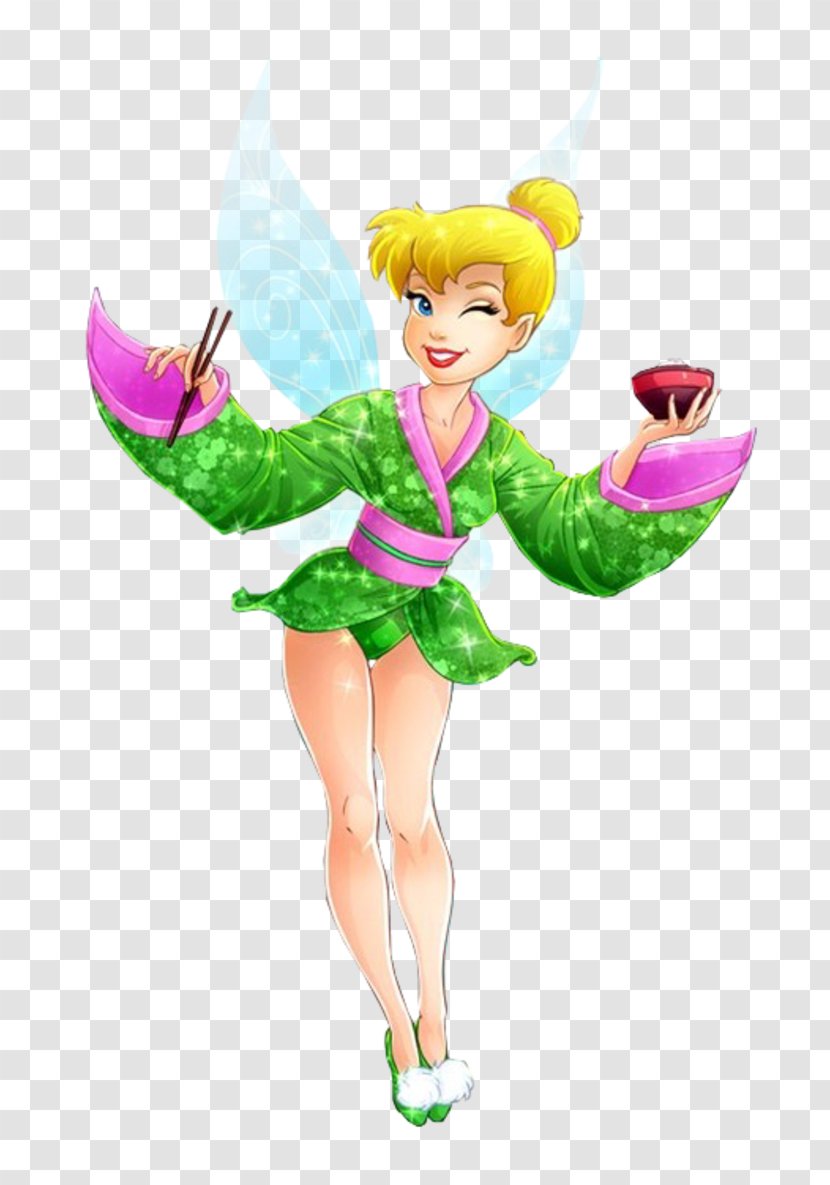 Tinker Bell Disney Fairies Vidia YouTube Peter Pan - Violet Transparent PNG