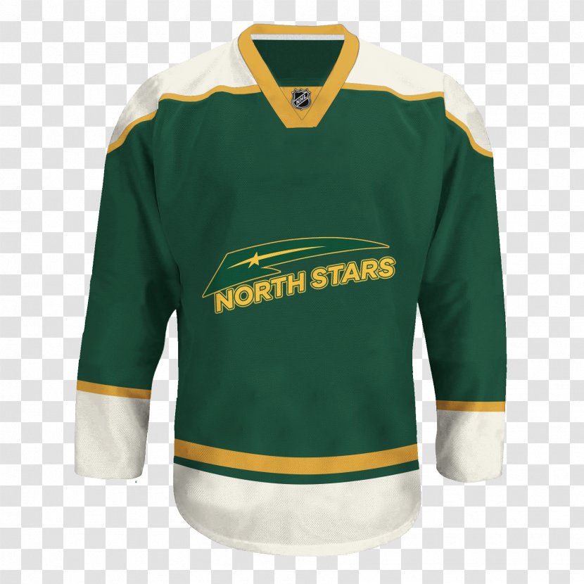 Sports Fan Jersey T-shirt Minnesota Wild Logo - Green - All Star Transparent PNG