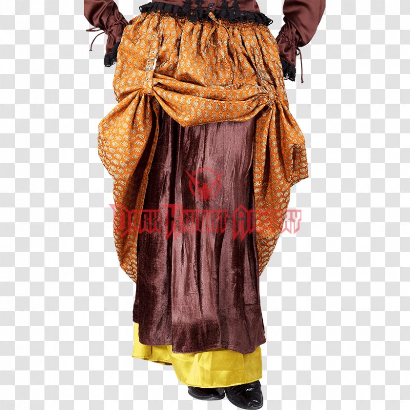 Victorian Era Steampunk Fashion Robe Costume - Outerwear - Woman Transparent PNG