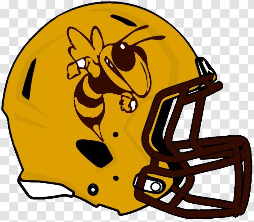 American Football Helmets Tupelo Philadelphia Eagles Carolina Panthers - Lacrosse Helmet - Yellow Belldog Transparent PNG