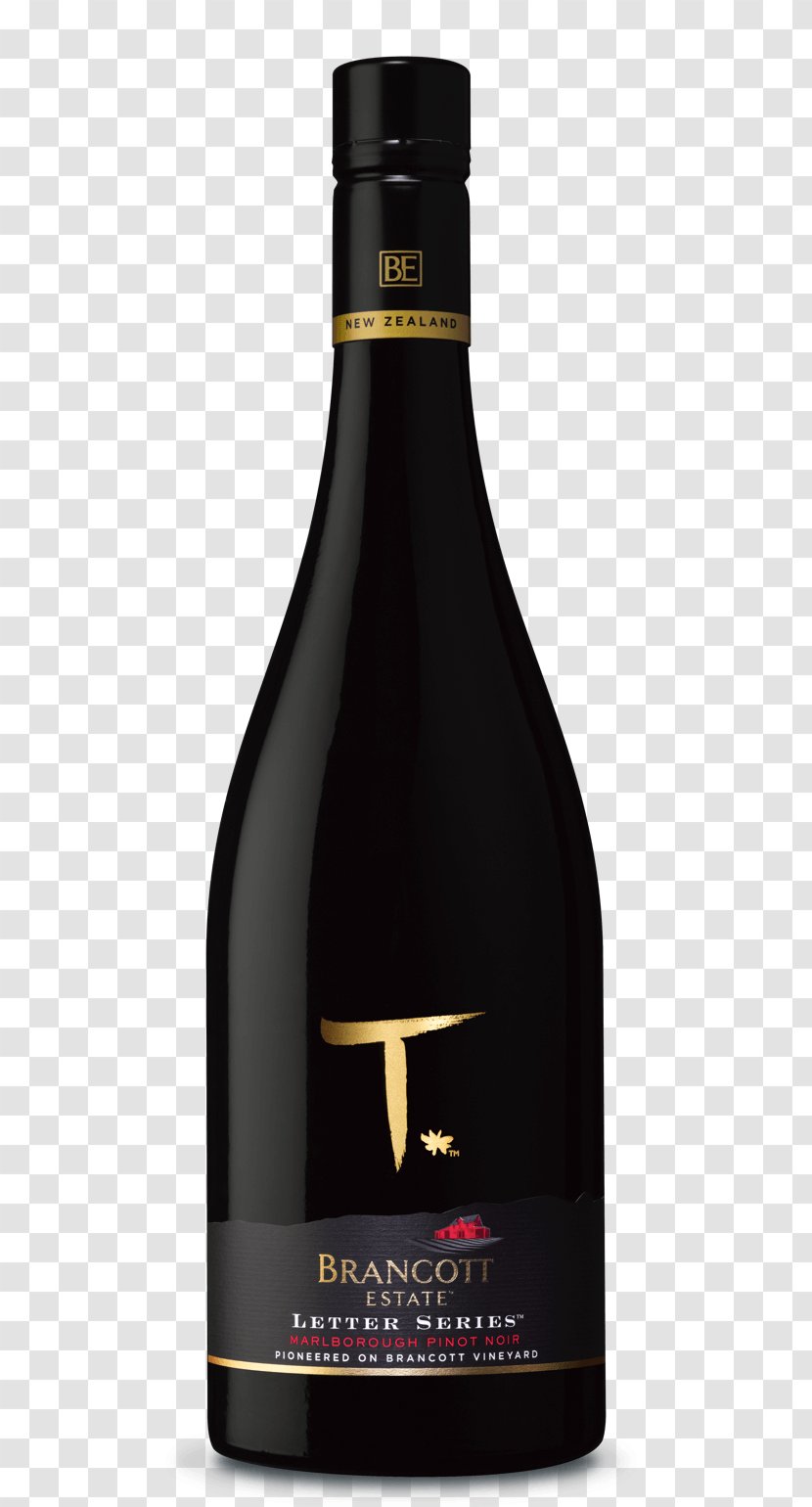 Brancott Estate Pinot Noir Cava DO Marlborough Freixenet - Wine Bottle - Shadow Of Transparent PNG