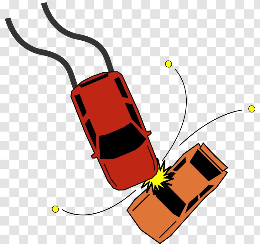 Car Traffic Collision Accident Clip Art - Rearend - Hassle Free Clipart Transparent PNG