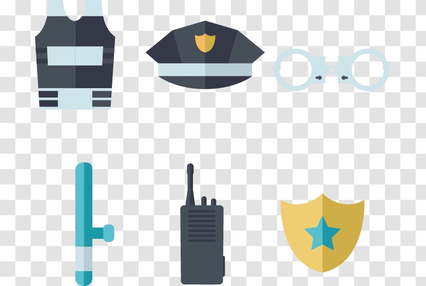 Police Station Officer - Artworks - Vector Equipment Transparent PNG