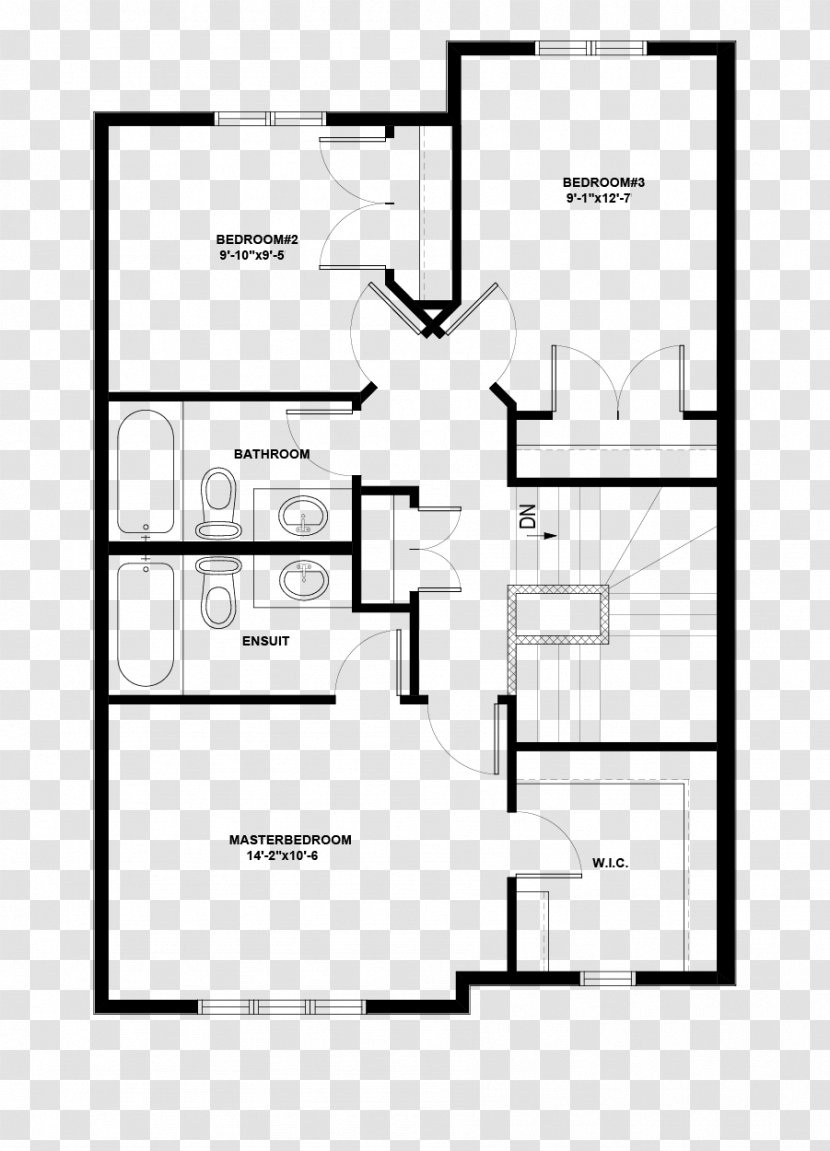 Floor Plan House Boulevard Club Apartments B2463 Transparent PNG