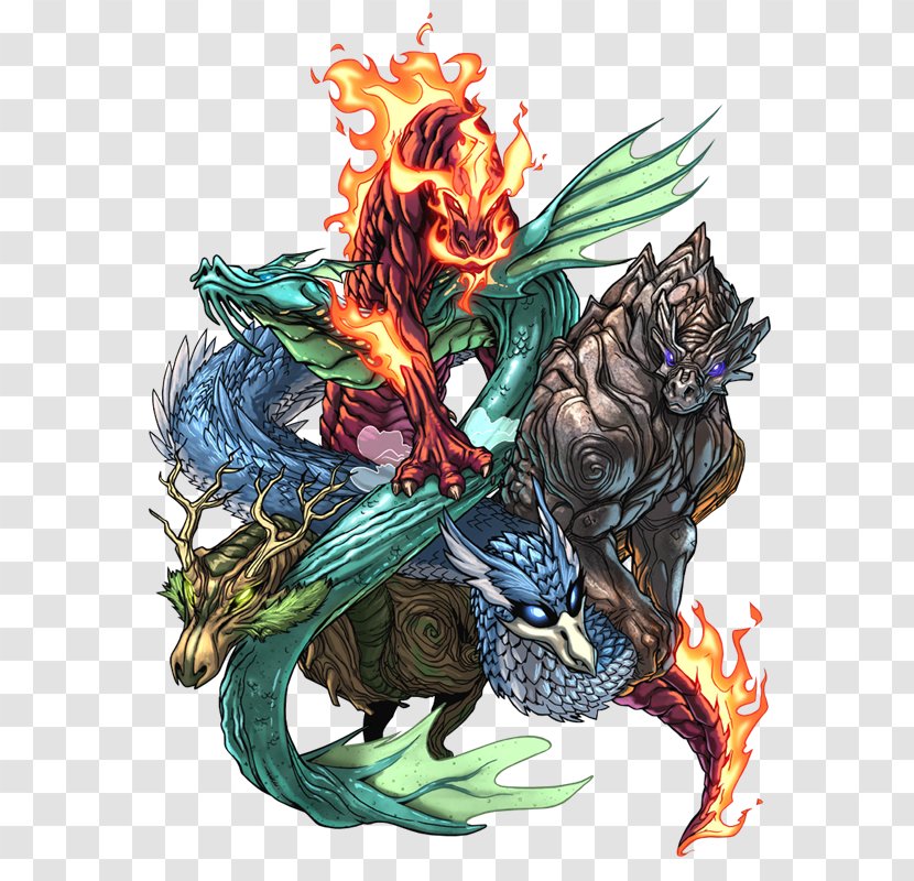 The Book Of Dragon Elemental Classical Element Earth - Mythical Creature - Terrorist Transparent PNG